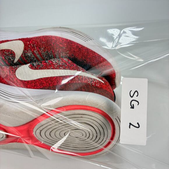 Nike LunarEpic Flyknit 2 Gray Red Running Shoes Sneakers 863779-005 Mens Sz 12.5 - Picture 10 of 10